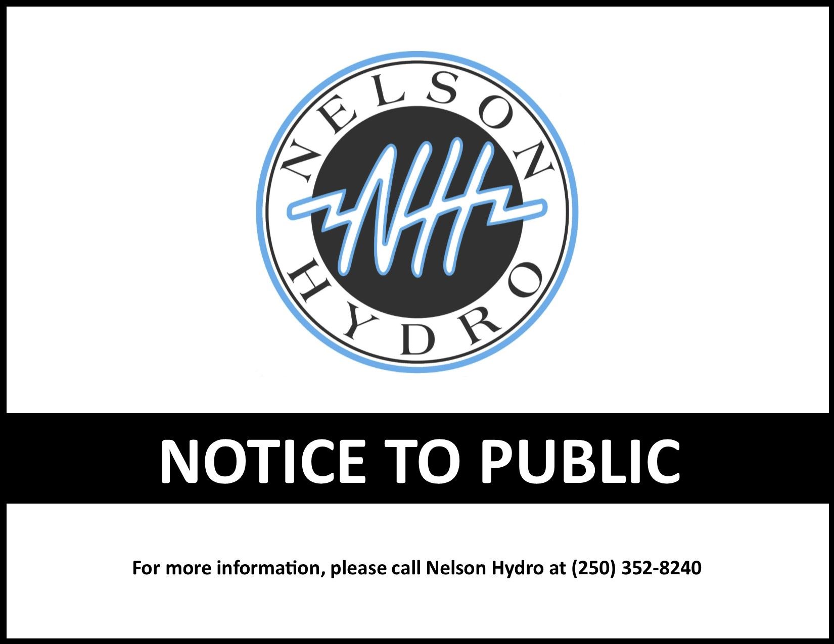 Public Notice Nelson Hydro.pub