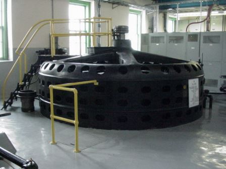 Modern interior of plant