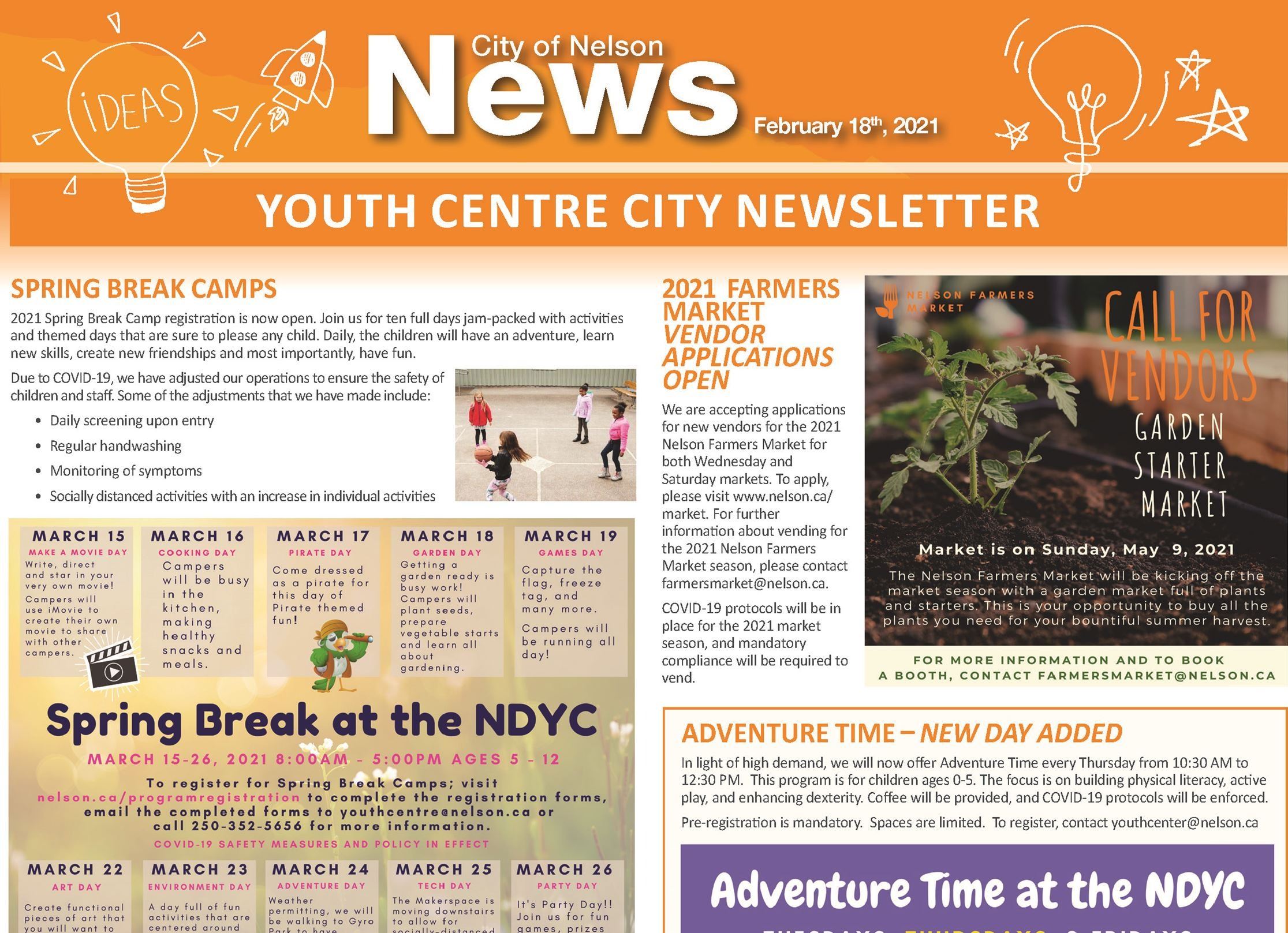 Youth Centre February 2021