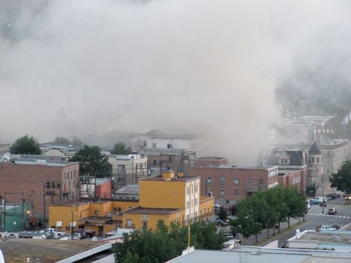 View of the city Gyro Park Lookout