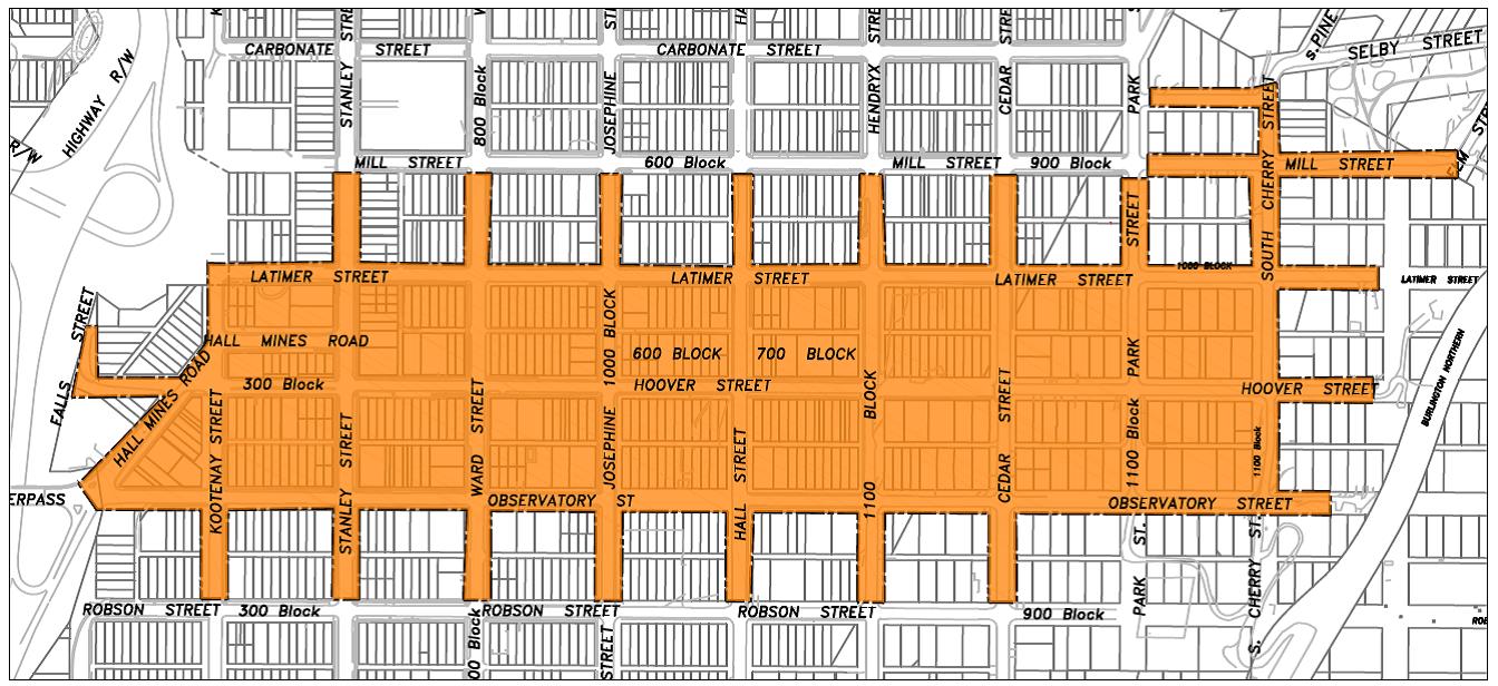 Latimer Cross Streets