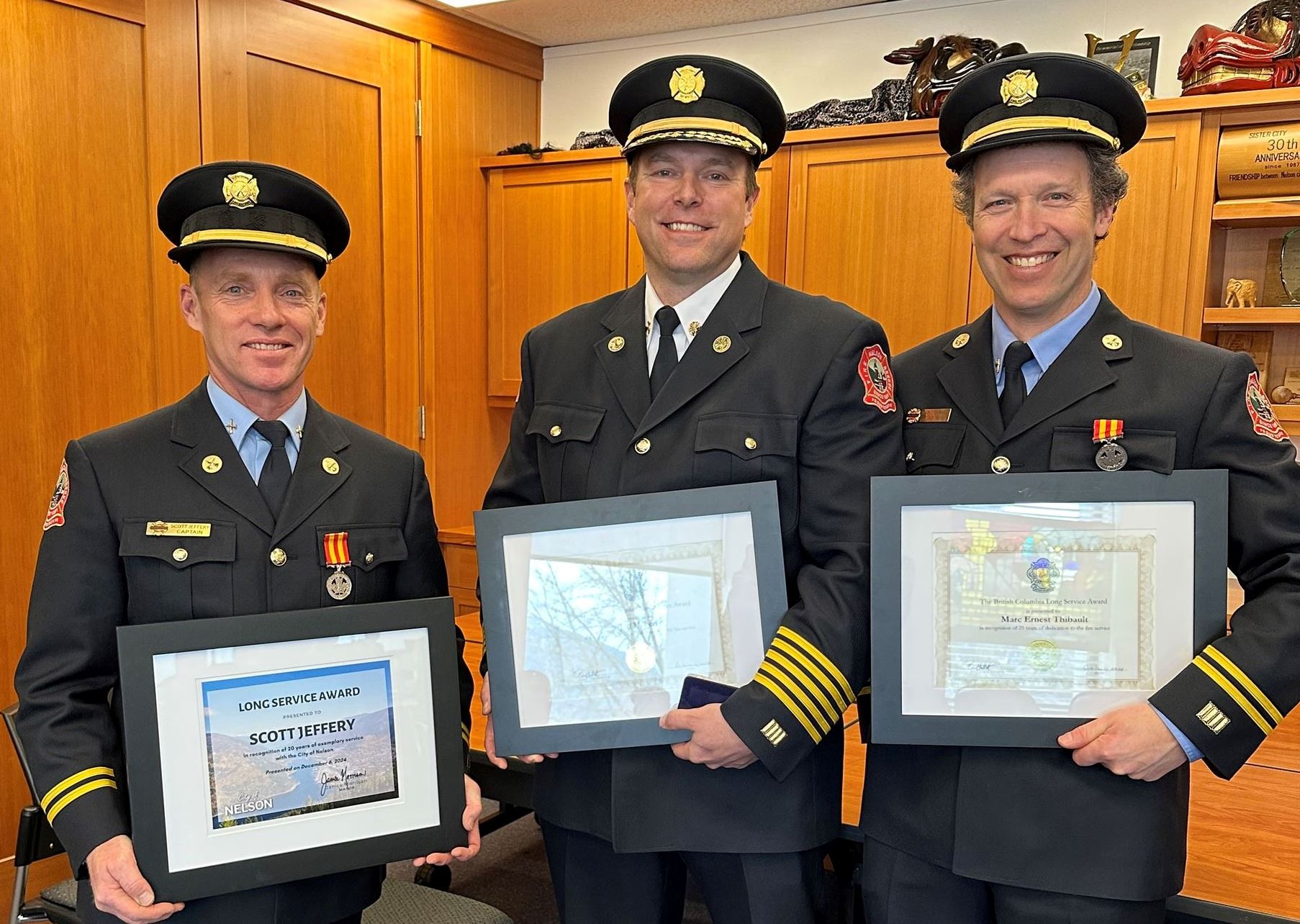 Fire long service awards